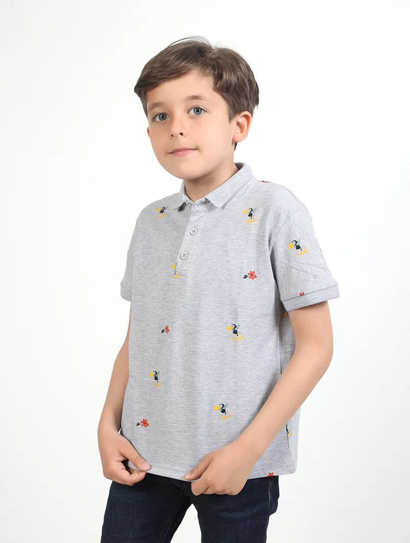 Polo imprimé